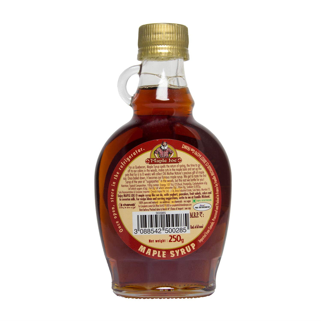 MAPLE JOE HONEY MAPLE SYRUP 250G
