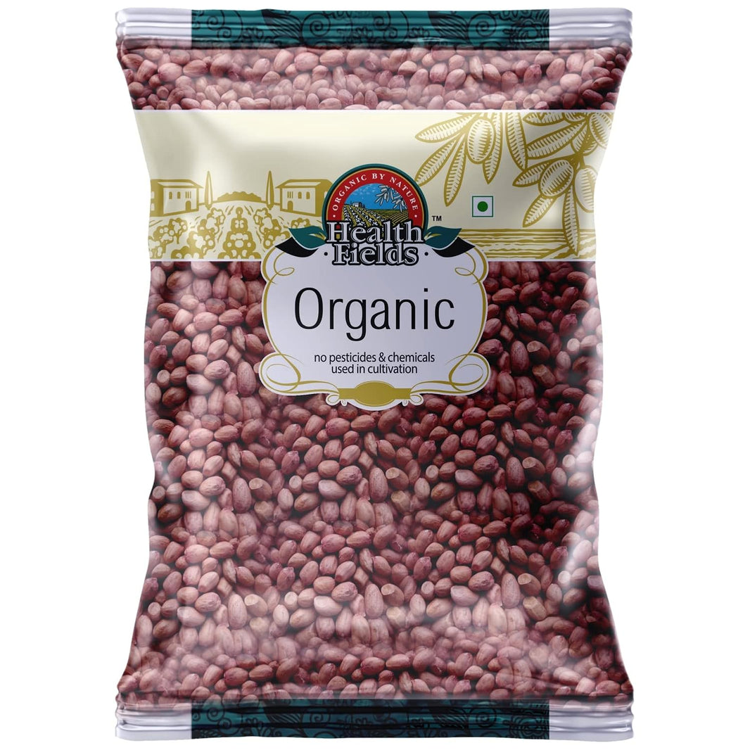 HEALTH FIELDS ORGANIC PEANUTS 500 GM