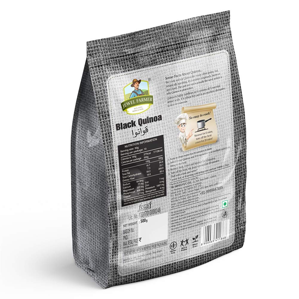 BLACK QUINOA 500GM