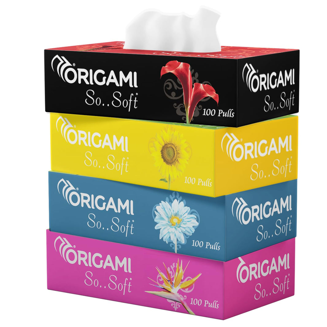 ORIGAMI TISSUE BOX 4*1
