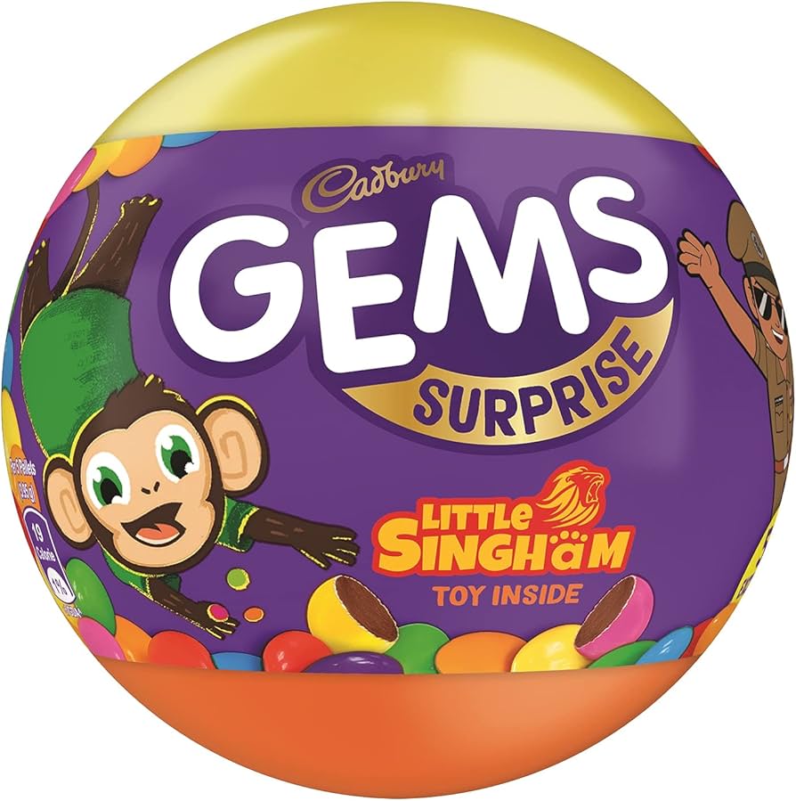 CADBURY  GEMS SURPRISE