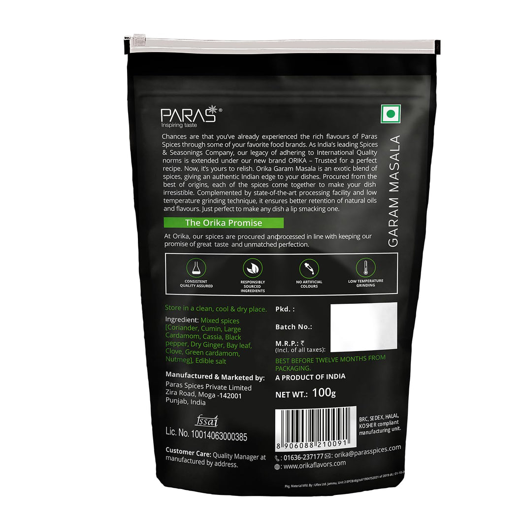 ORIKA GARAM MASALA 100G