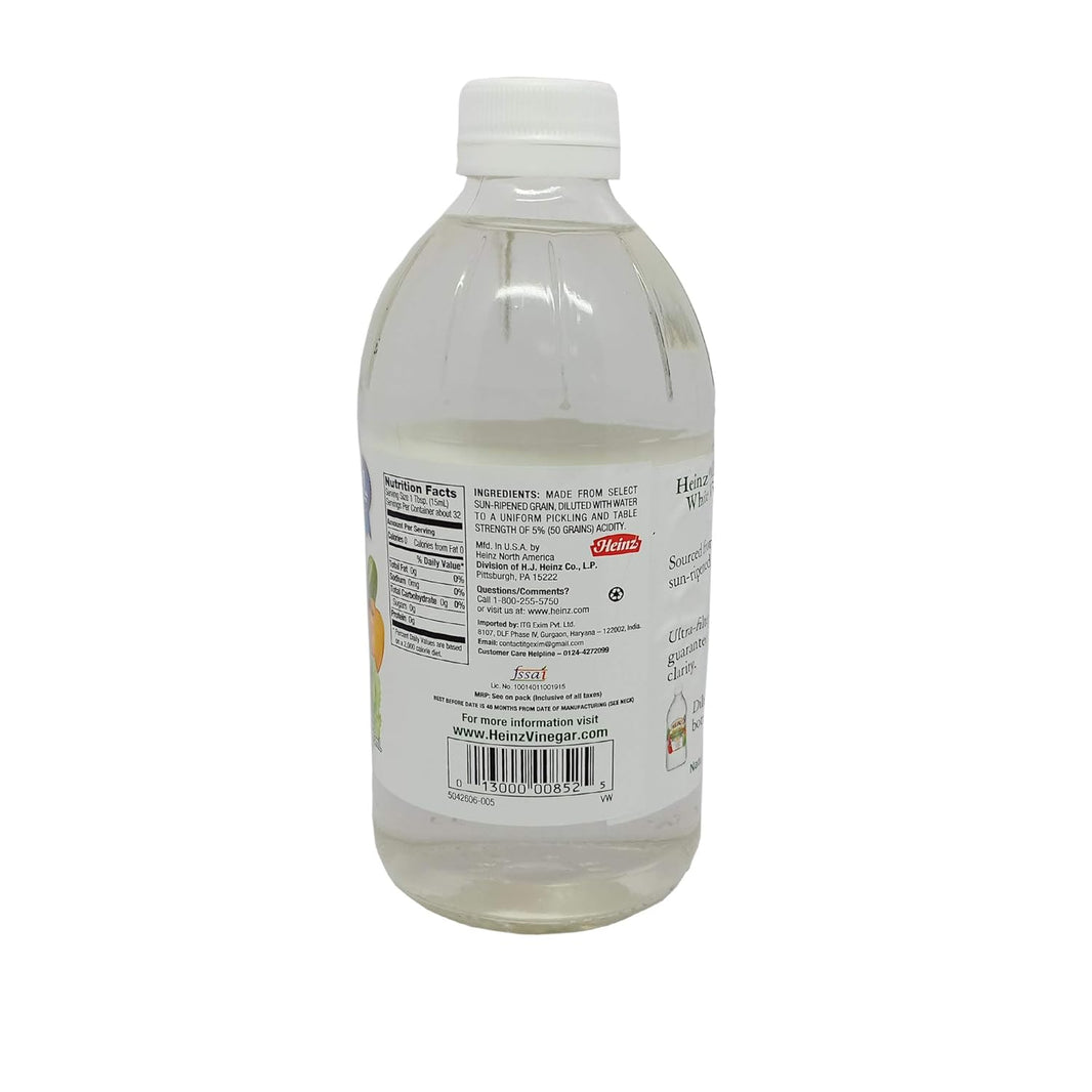 HEINZ DISTILLED WHITE VINEGAR 473 ML