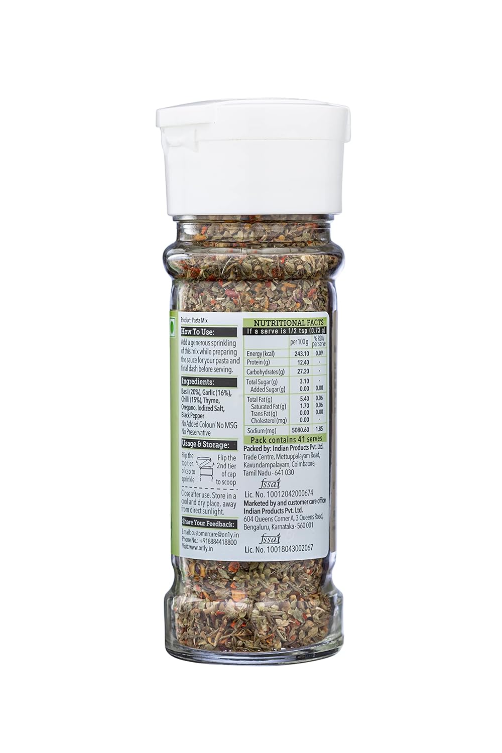 ON1Y PASTA SEASONING(30G)