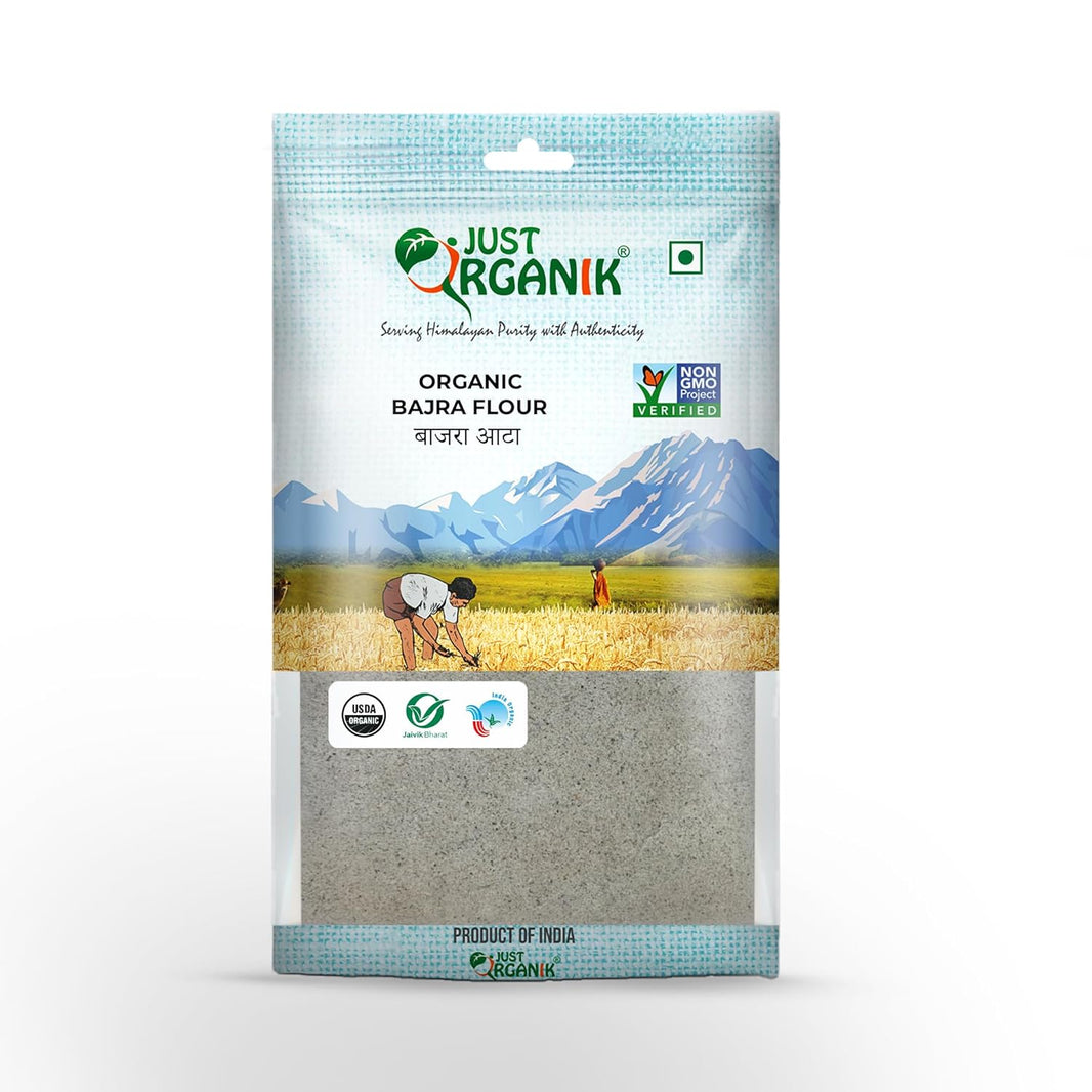 JUST ORGANIK BAJRA FLOUR 500G