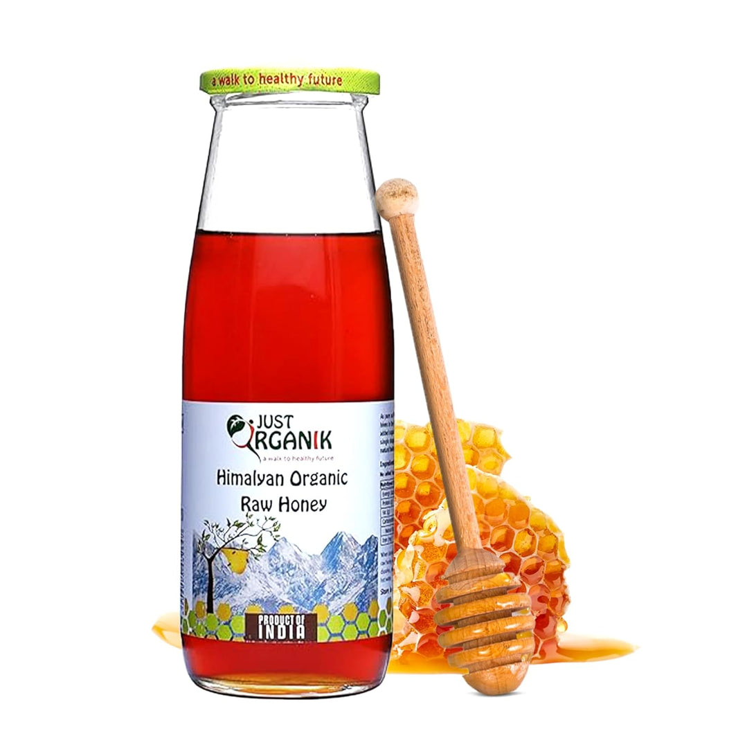 JUST ORGANIK HIMALYAN ORGANIC RAW HONEY 500G