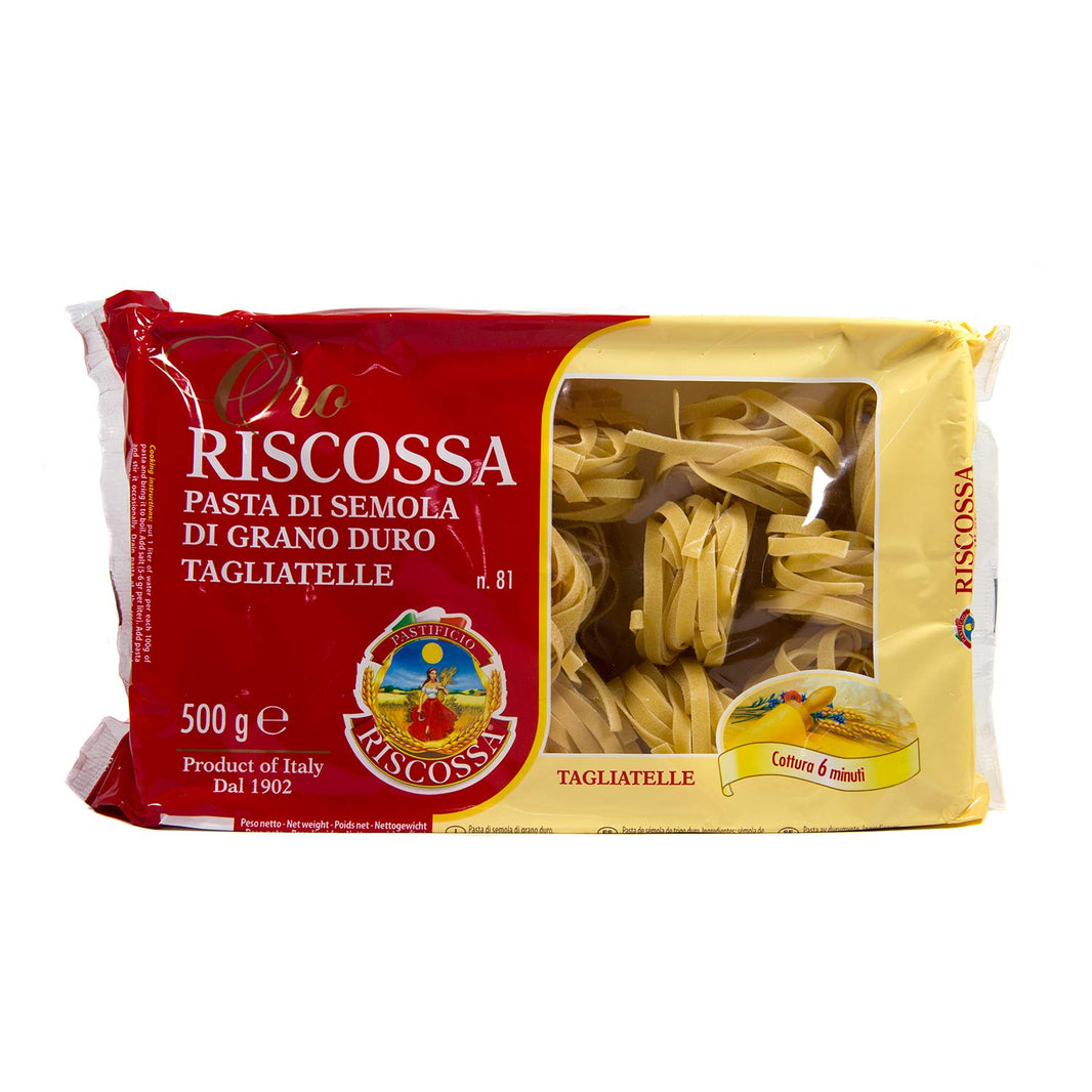 RISCOSSA TAGLIATELLE N.81 PASTA 500 GM