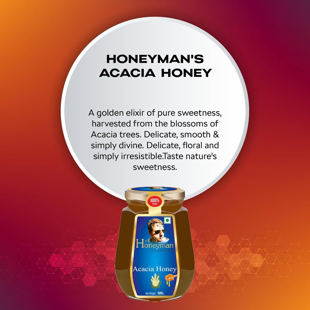 HONEYMAN ACACIA HONEY 250 GM
