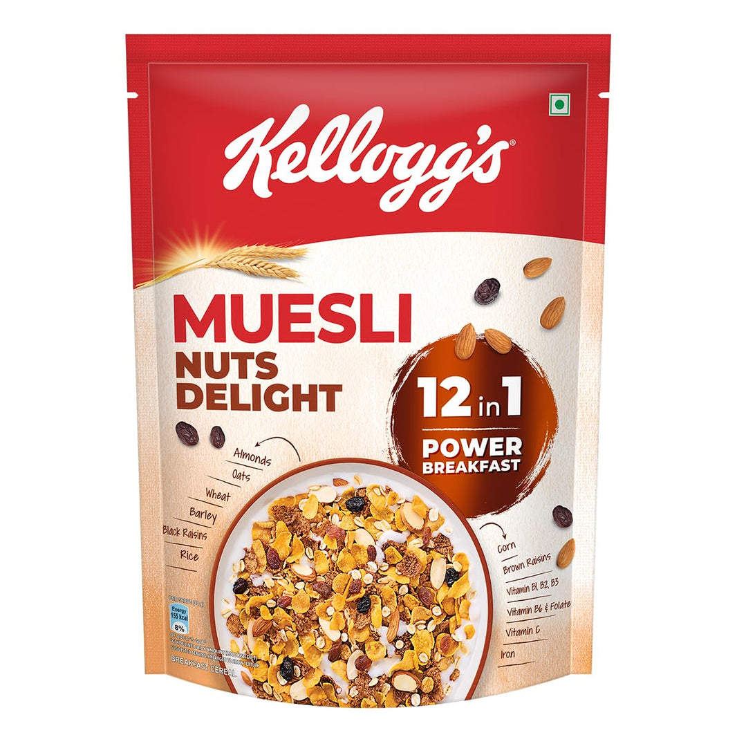 KELLOGGS MUSLI NUTS DELIGHT 500G
