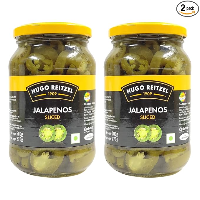 HUGO REITZEL JALAPENOS SLICED 500G