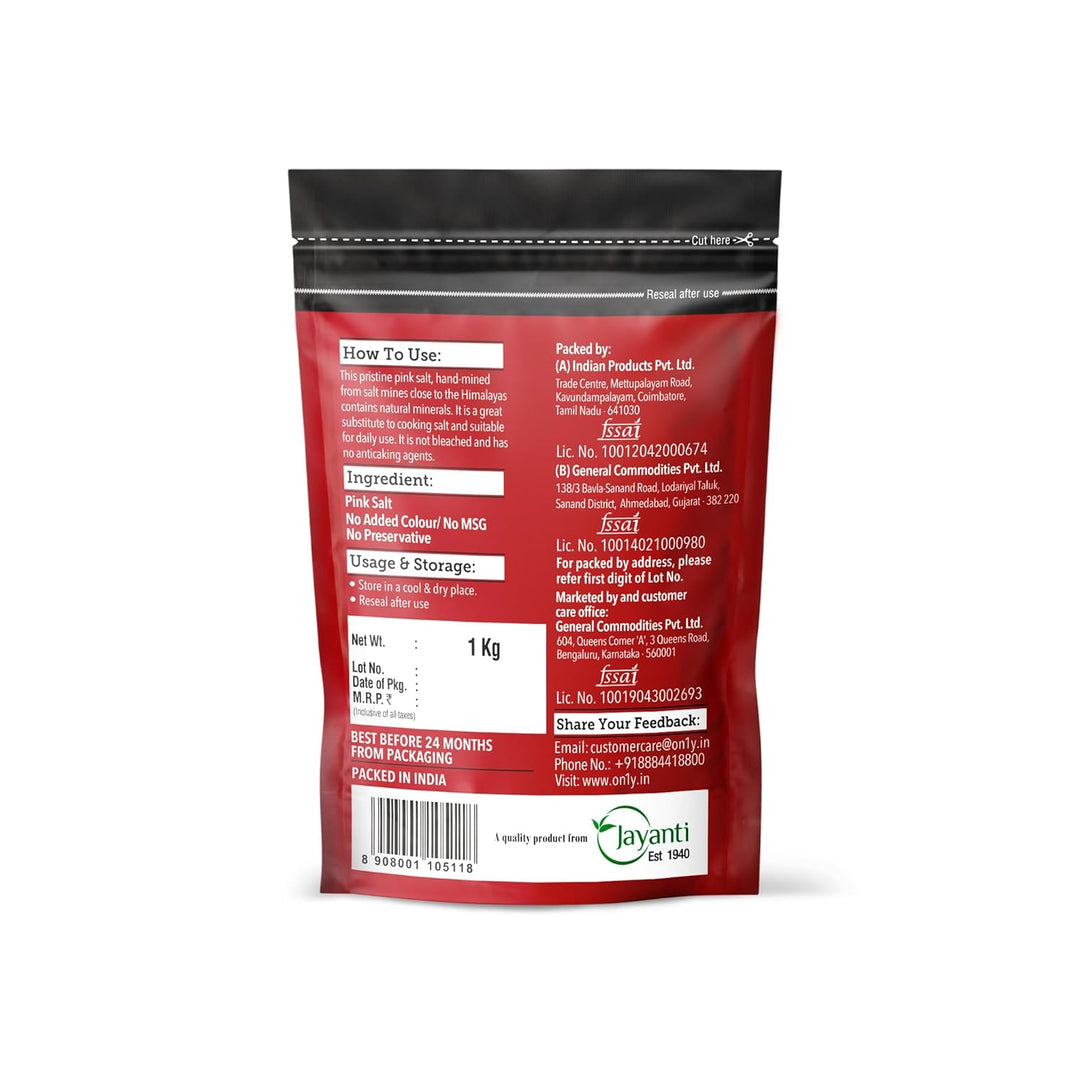 ON1Y PINK SALT POWDER 1KG