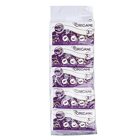ORIGAMI LUXRIA RANGE POCKET TISSUE 10N