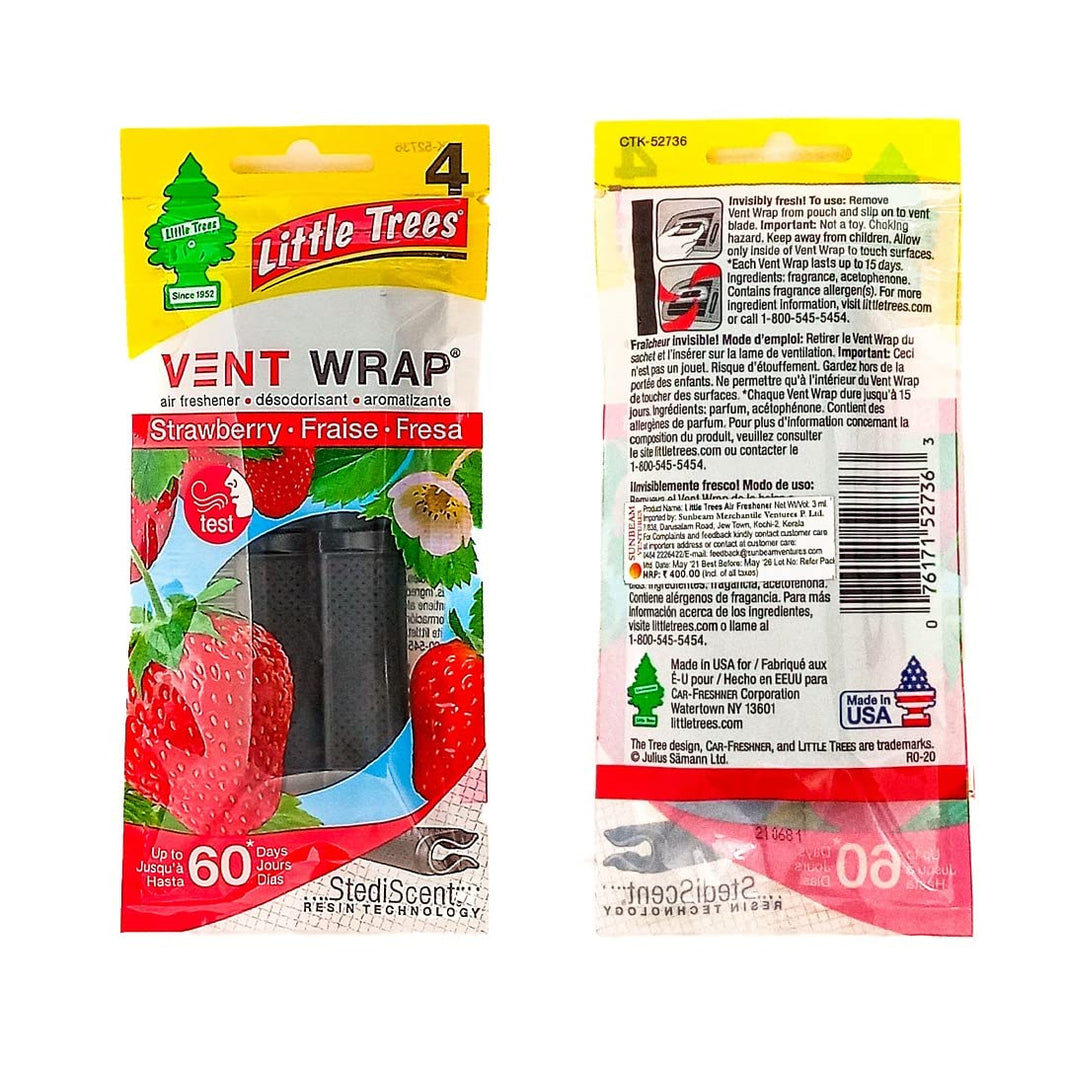 LITTLE TREE VENT WRAP STRAWBERRY