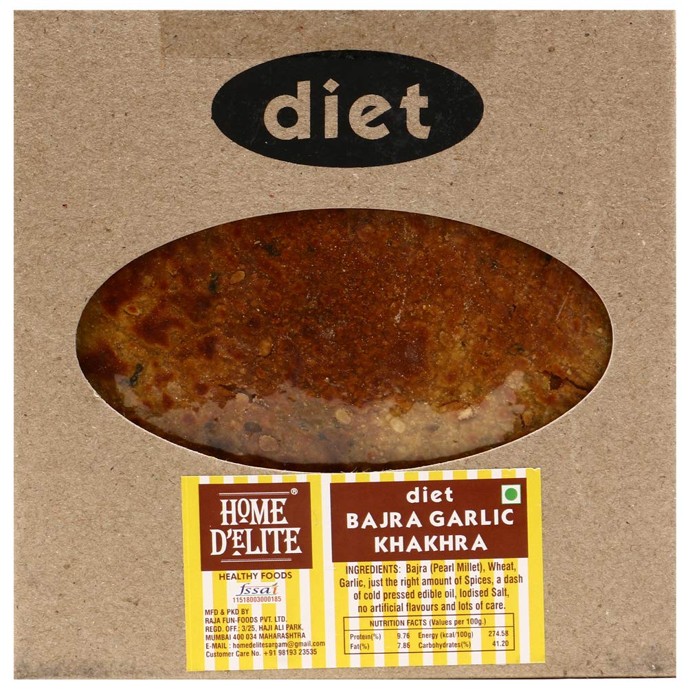 HOME DELITE BAJRA GARLIC KHAKHRA 150 GM