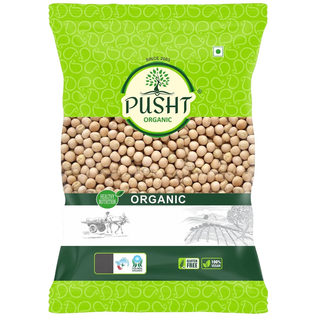 PUSHT ORG. WHITE PEA 500 GM