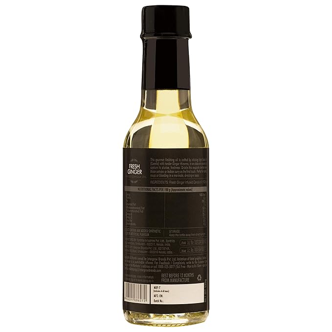 SPRIG GINGER INFUSED CANOLA OIL 125 GM