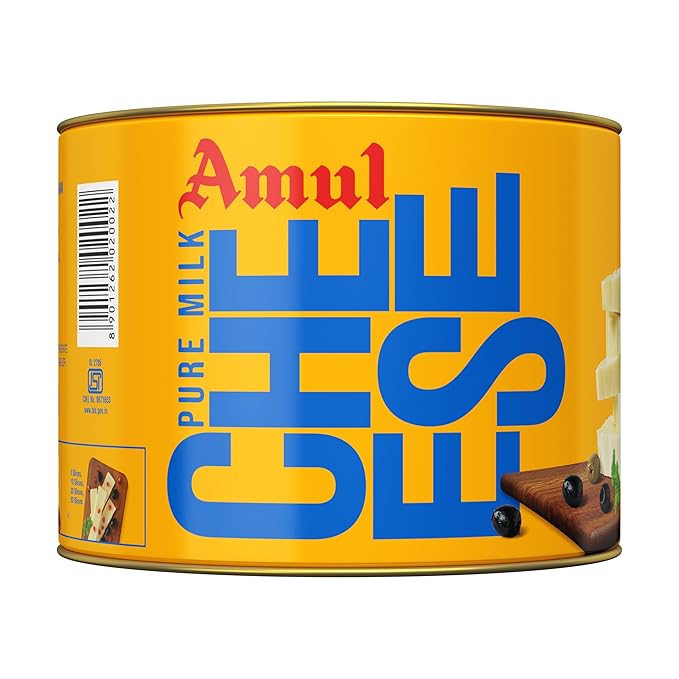AMUL PROCESSED CHEESE, 400G TIN