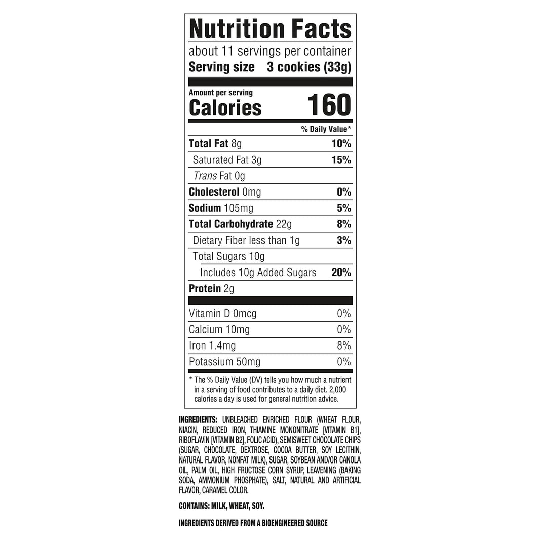 NABISCO CHIPS AHOY ORIGINAL COOKIES 368G