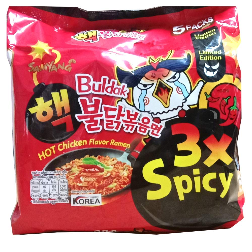 SAMYANG BULDOK 3X SPICY HOT CHICKEN 140 GM