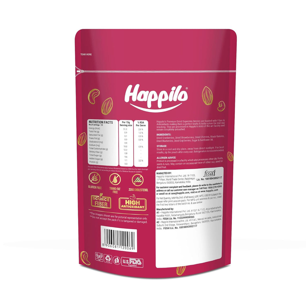 HAPPILO SUPERMIX BERRIES