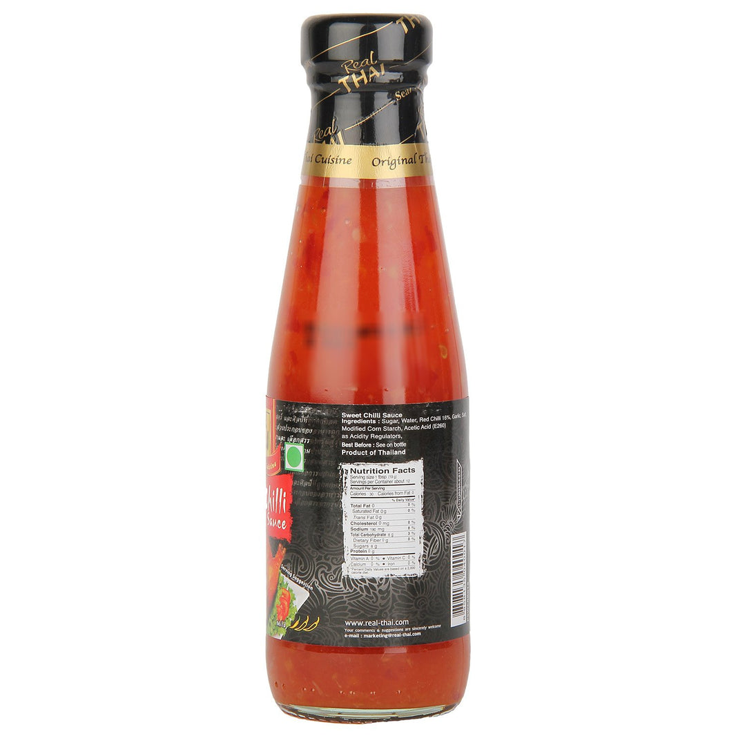 REAL THAI SWEET CHILLI SAUCE 180ML