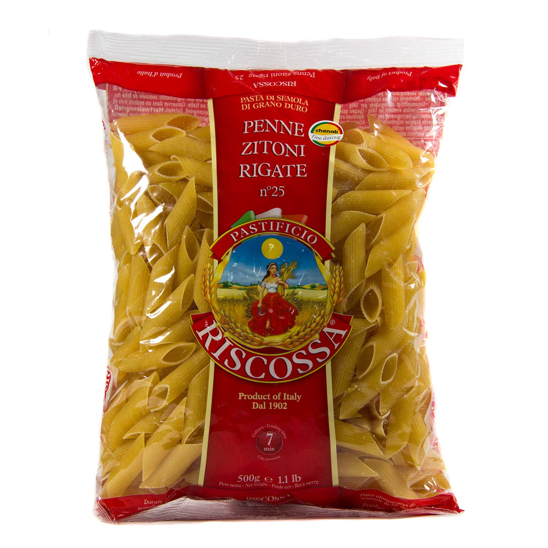 RISCOSSA PENNE ZITE RIGATE 500 GM