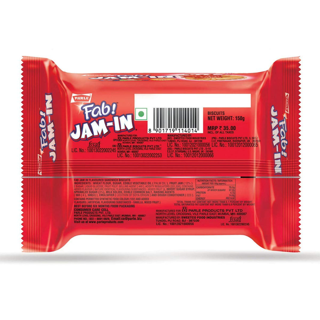 PARLE JAM IN FAB