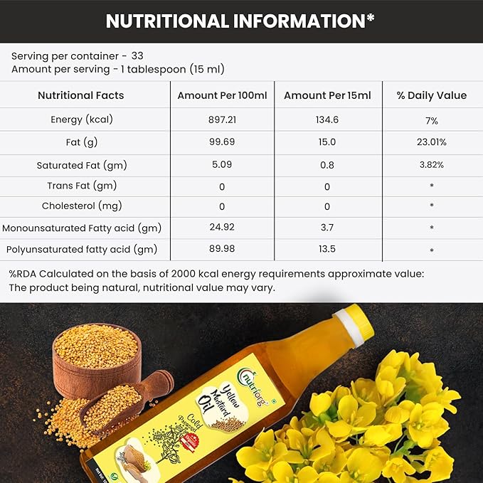 NUTRIORG MUSTARD OIL