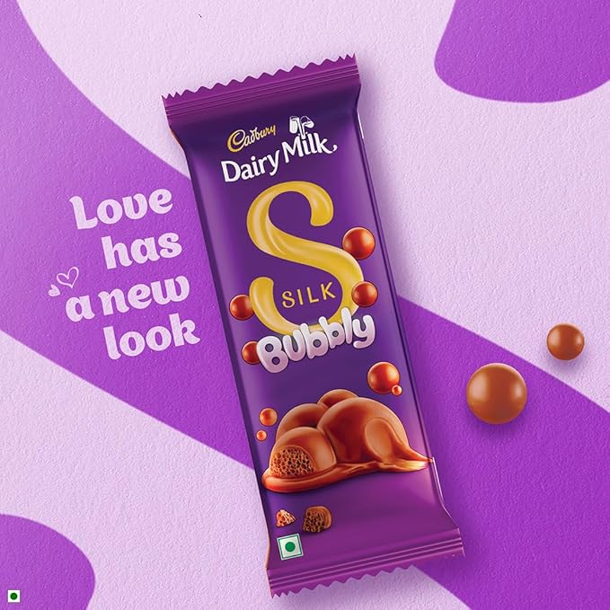 CADBURY DAIRY MILK  SILK BUBBLY