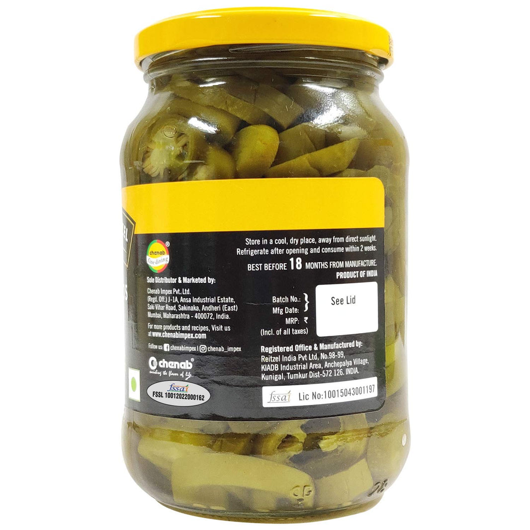 HUGO REITZEL JALAPENOS SLICED 500G