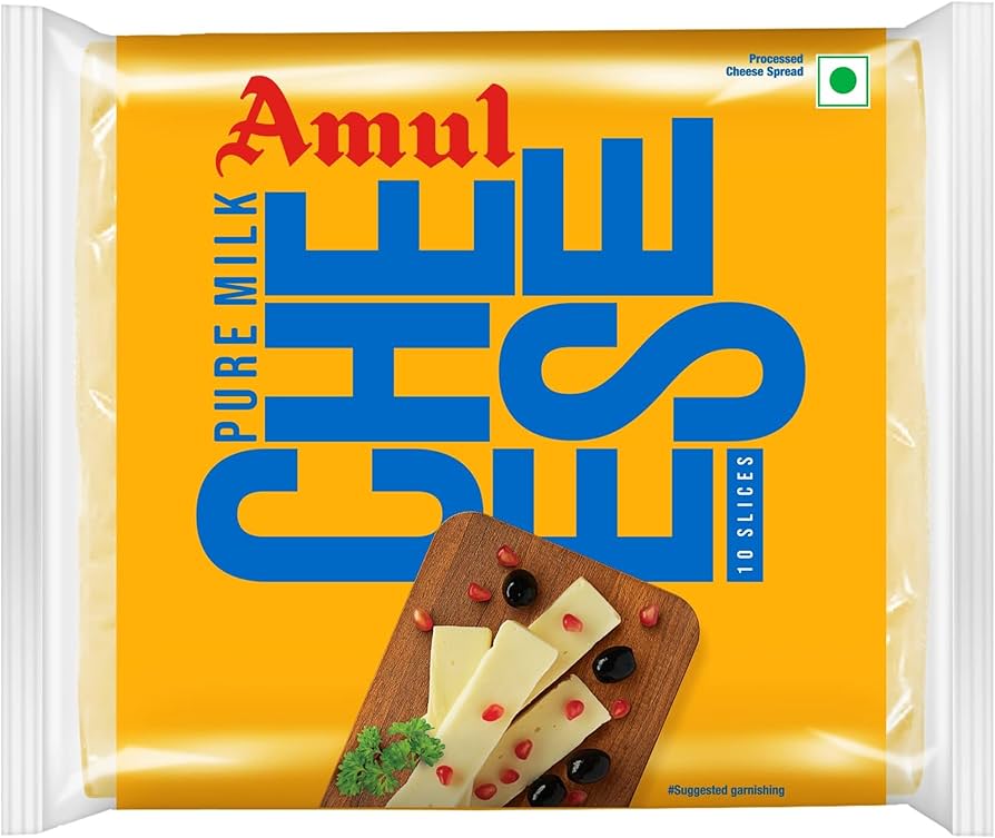 AMUL CHEESE SLICE, 200GM