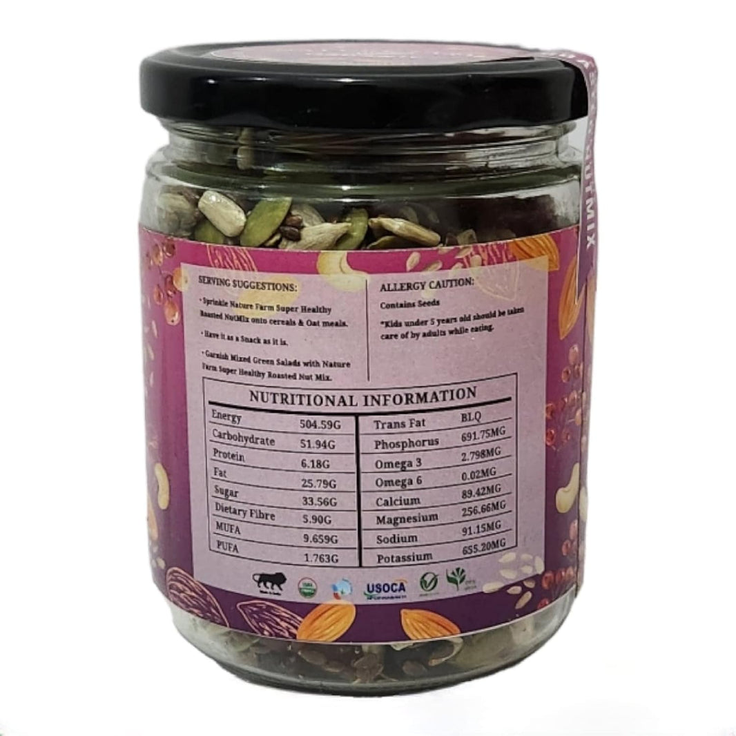 NATURE FARM ROASTED NUT MIX 300G