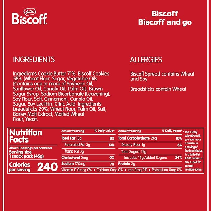 LOTUS BISCOFF & GO