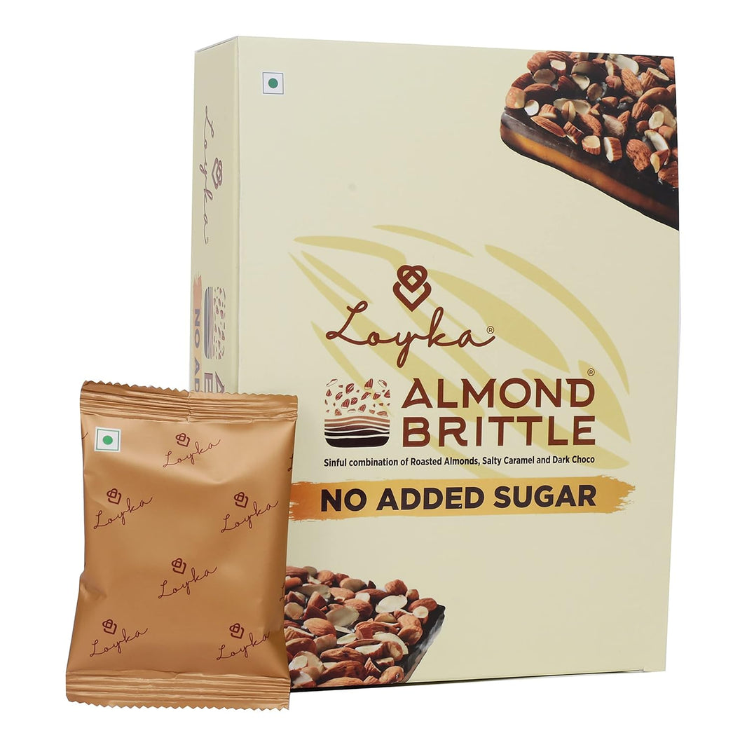 LAYKA ALMOND BRITTLE NO ADDED SUGAR