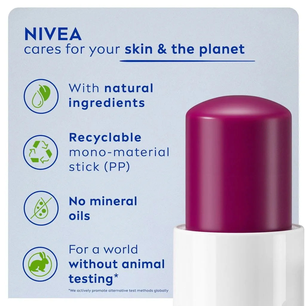 NIVEA BLACKBERRY LIP CARE 4.8G
