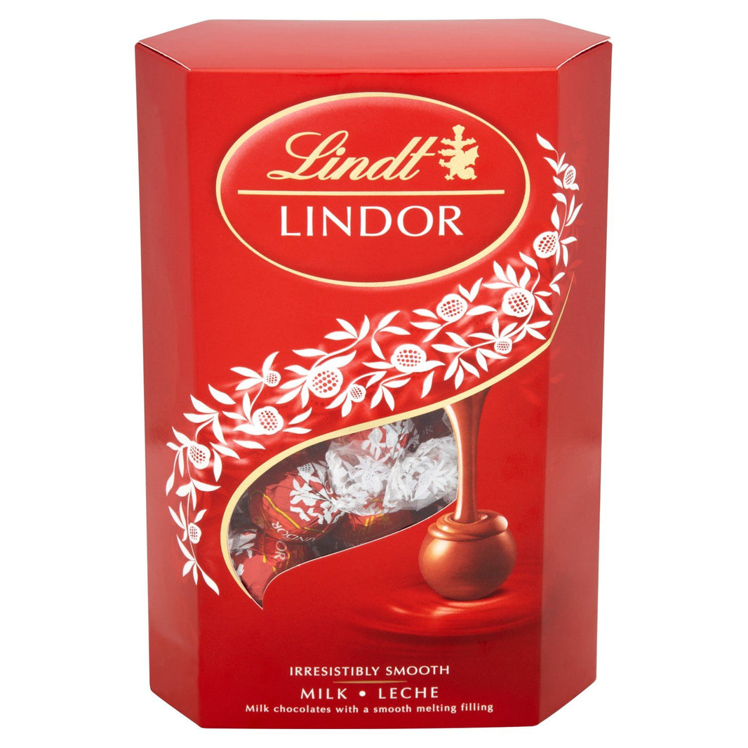LINDT LINDOR MILK CORNET 337 GM