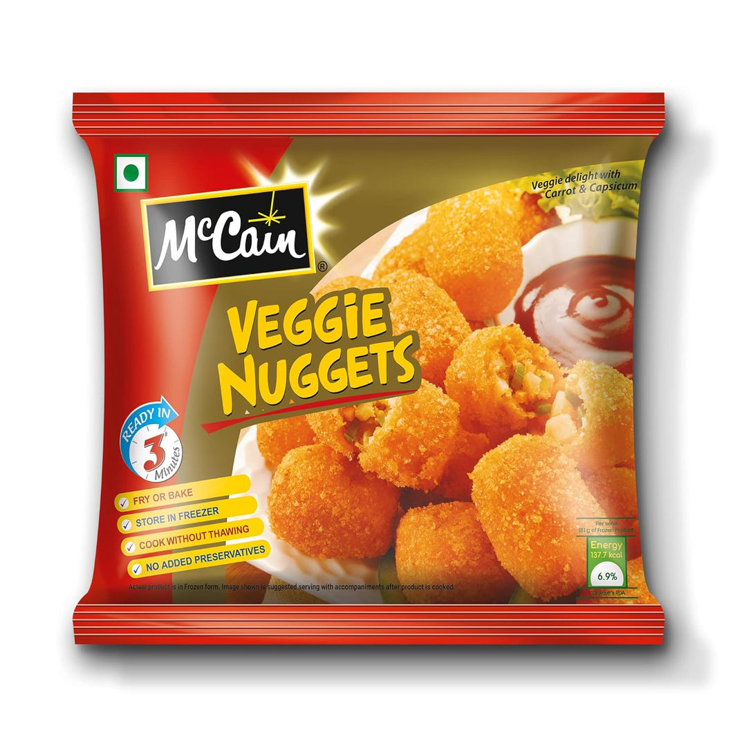 MCCAINS VEG NUGGETS 325GM