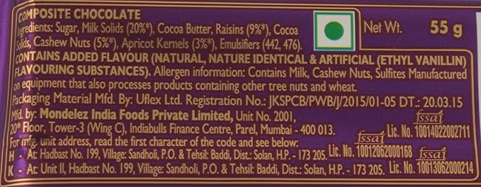 CADBURY DAIRY MILK SILK PLAIN 55 GM