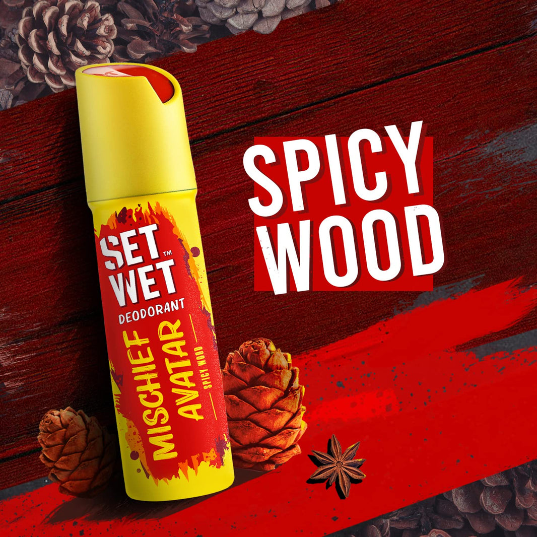 SET WET DEODRANT CHARM AVATAR PEPPERMINT PUNCH 150 ML