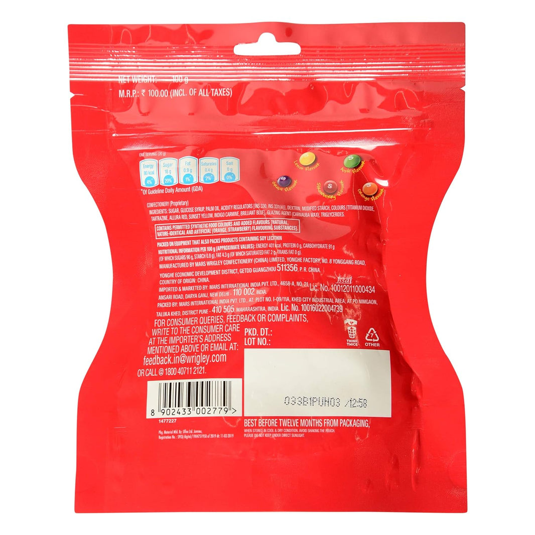 SKITTLES ORIGINAL FRUIT 100G