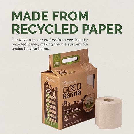 ORIGAMI GOOD KARMA TOILET TISSUE ROLL 1040N