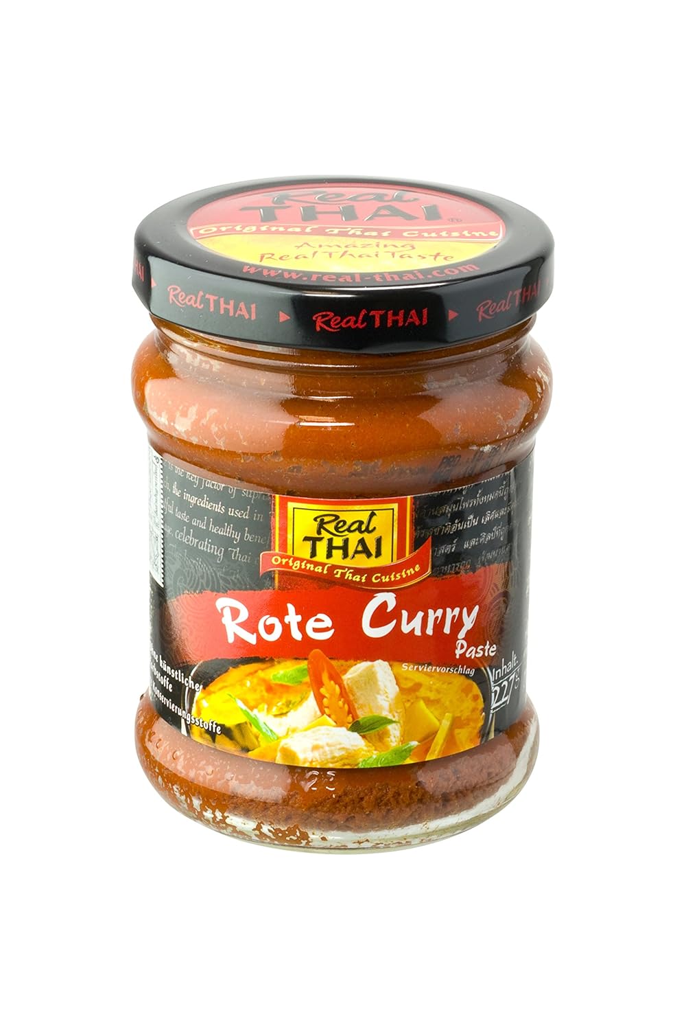 REAL THAI RED CURRY PASTE 227GM