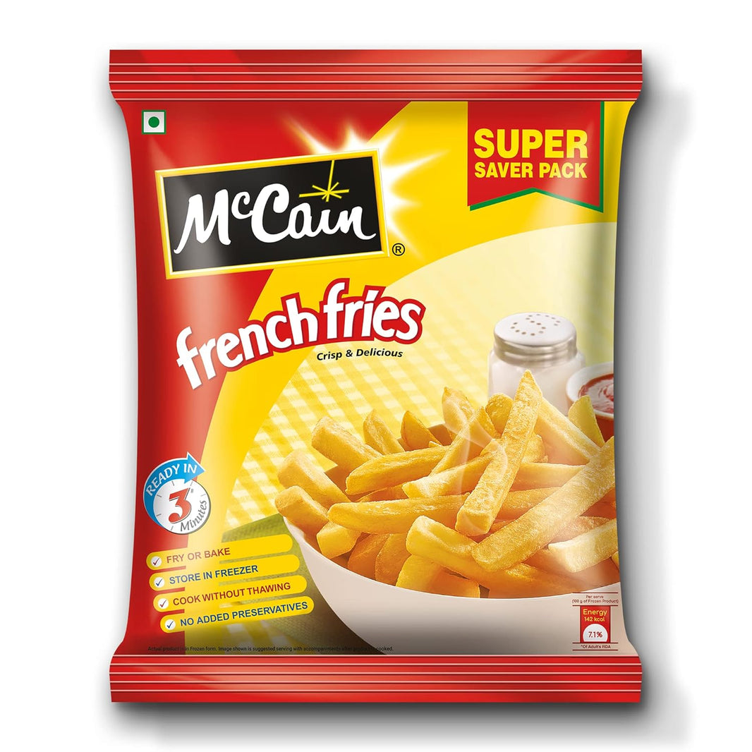 MCCAINS FRENCH FRIES 1.25 KGS