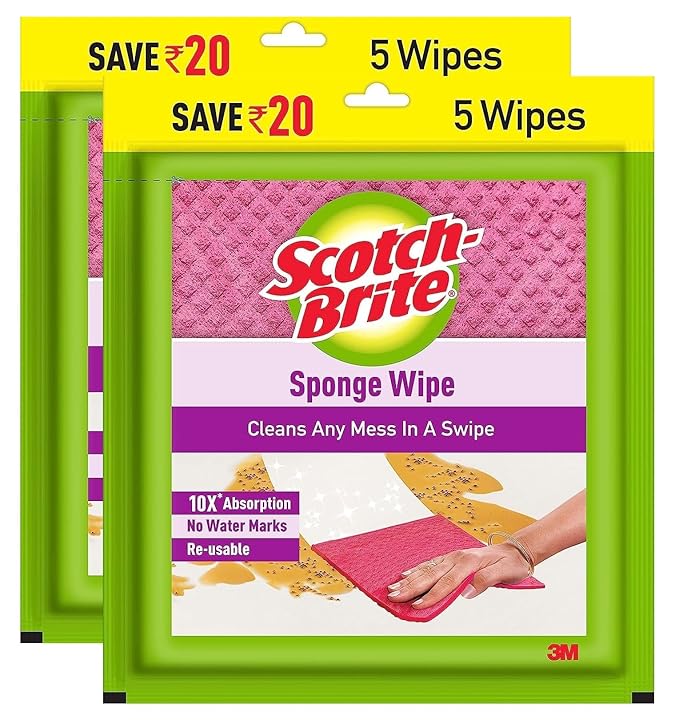 SCOTCH BRITE SPONG WIPE MULTI-PURPOSE 5N
