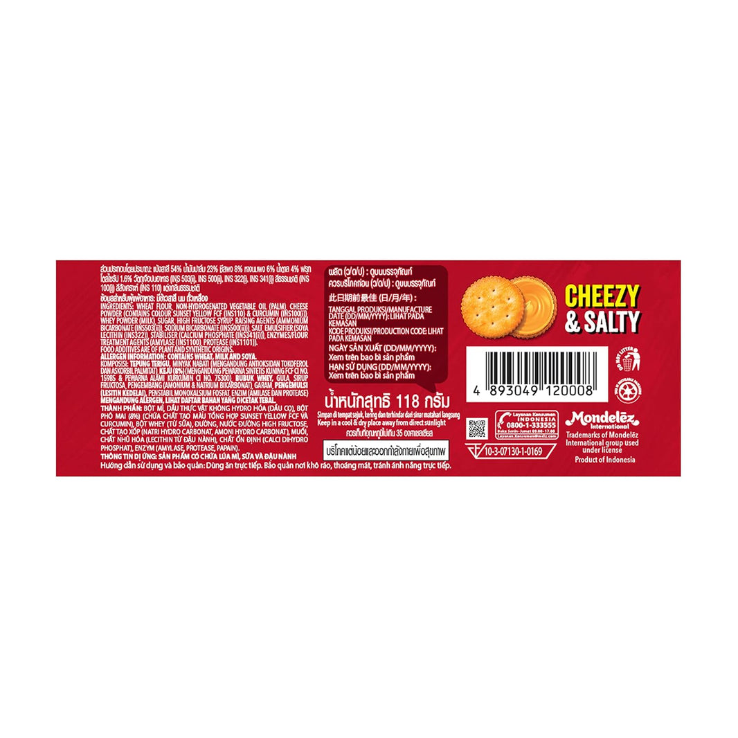 RITZ CRACKER CHEESE 100G