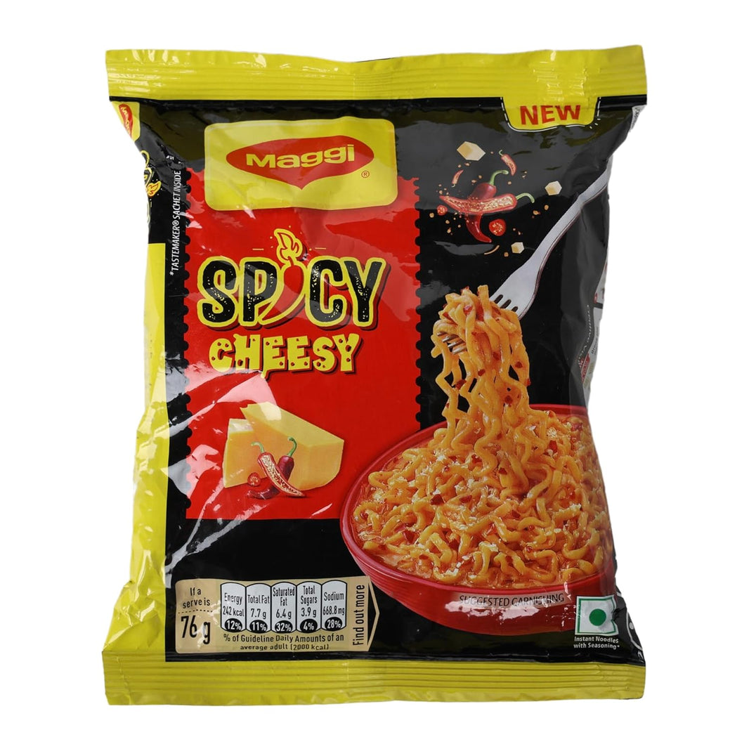 MAGGI SPICY CHEESY VEG 76 GM