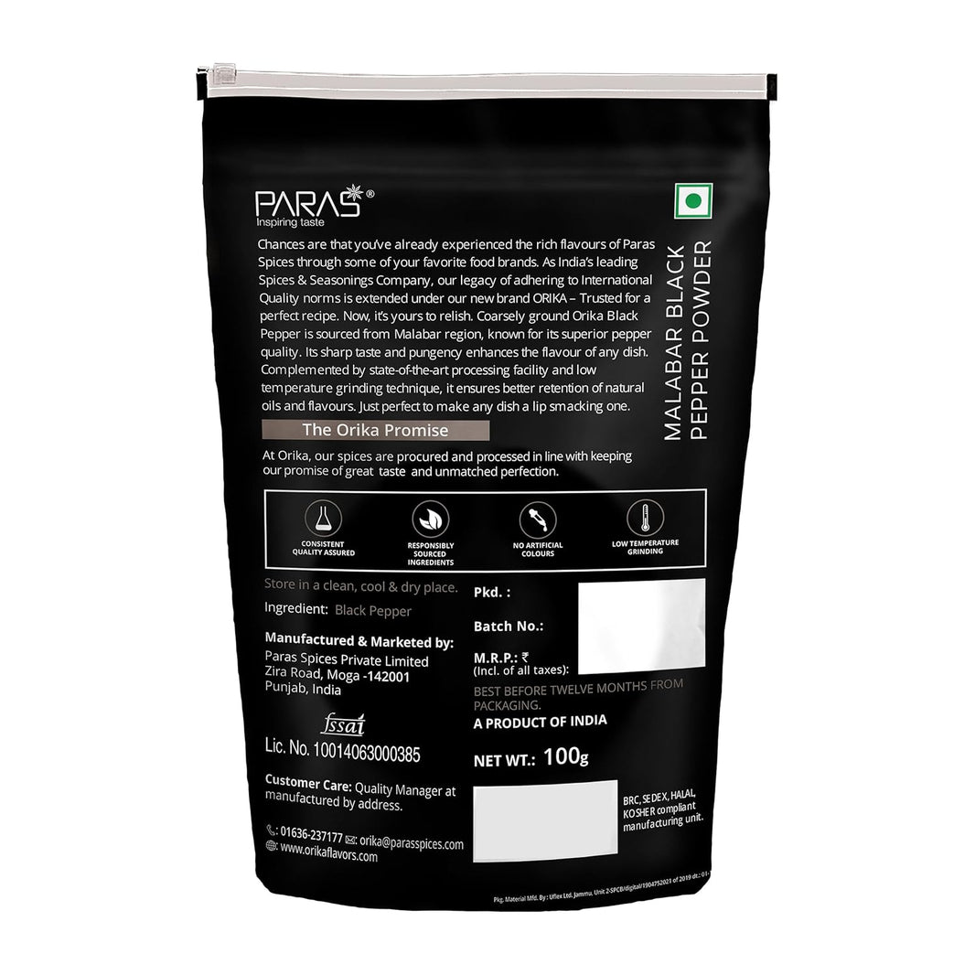 ORIKA BLACK PEPPER 100G