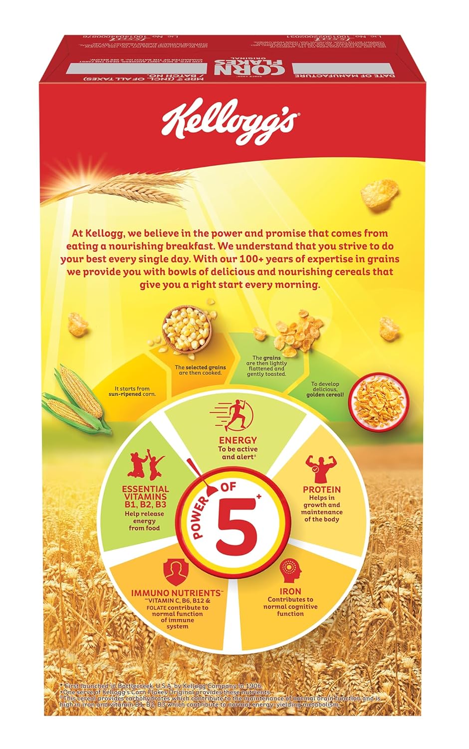 KELLOGS CORN FLAKES ORIGINAL 475 GM