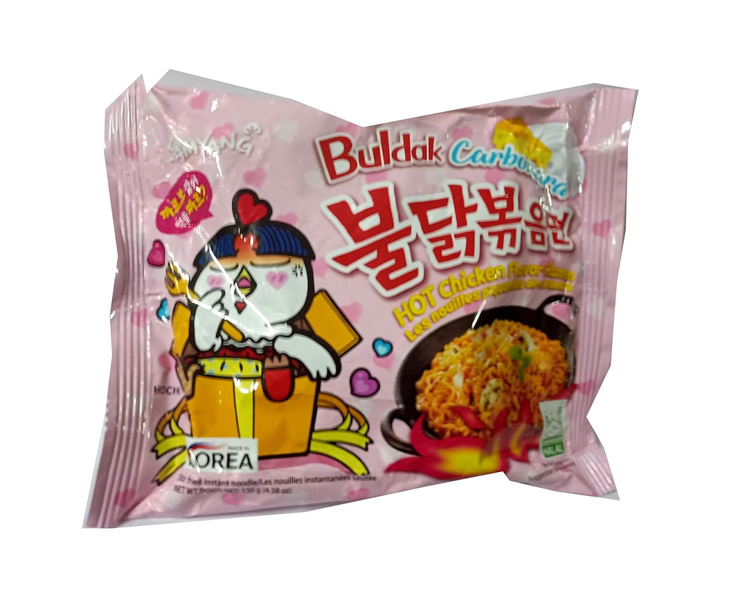 SAMYANG HOT CHICKEN CARBONARA 130 GM PACK