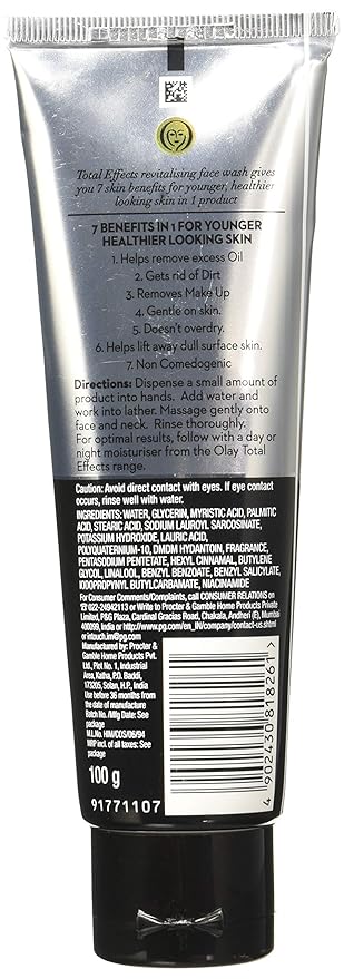 OLAY TOTAL EFFECT 7 IN 1 FOAMING CLEANSER 100 GM